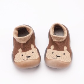 Toddler Sock Shoes Supplier - Non Skid Crew With Grips