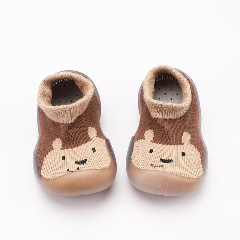 Toddler Sock Shoes Supplier - Non Skid Crew With Grips