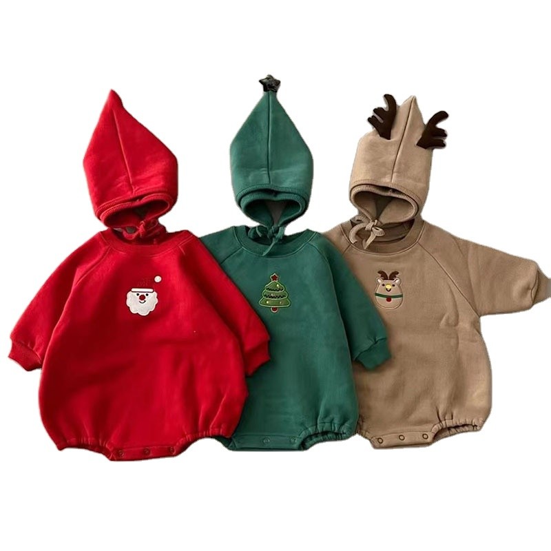Baby Bodysuit Factory - Wholesale Christmas Romper Set