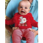 Baby Clothing Set Manufacturer - Christmas Santa Hat Cotton