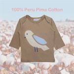 Baby Tshirt Supplier - Animal Printed Supima Cotton Oversized