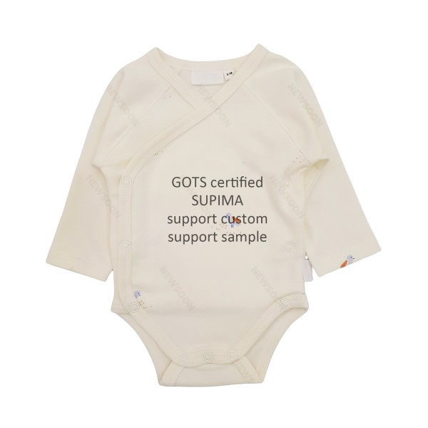 Baby Romper Supplier - GOTS Certified Pima Cotton Breathable