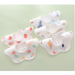 Baby Bib Supplier - Cotton Front Absorbent Waterproof