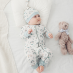 Infant Romper Supplier - Bamboo Knitted Button Closure Jumpsuit