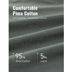 Mens T-Shirt Manufacturer - Factory Custom Supima Relaxed Fit