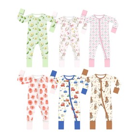 Baby Jumpsuit Manufacturer - New Design Bamboo Soft Printed