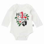 Baby Romper Supplier - Christmas Long-Sleeved Cotton Knitted