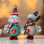 Christmas Doll Supplier - Colorful Fabric Elf Hanging