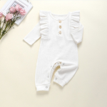 Baby Romper Factory - INS Style Cotton Ribbed Ruffles