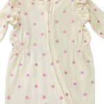 Bamboo Romper Supplier - Custom Long Sleeve Ruffled Zipper