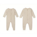Bamboo Cotton Romper Factory - Unisex Double Zipper ODM Custom