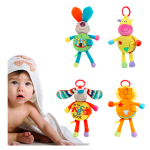 Baby Cloth Book Supplier - Cartoon Doll Ring Paper Toy