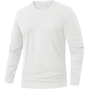 Mens Long Sleeve T-Shirt Supplier - Custom Supima Cotton Printed