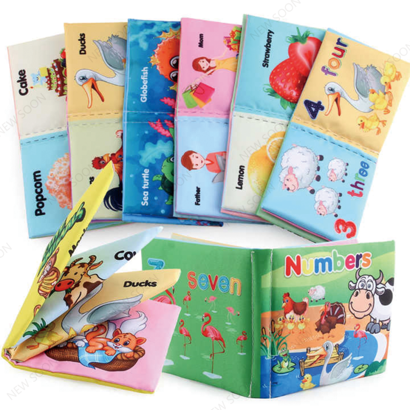 Early Education Book Manufacturer - Washable Nontoxic Fabric Soft
