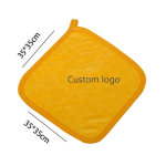 Baby Towel Factory - Wrap Edge Bamboo Fiber Square