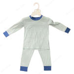 Baby Clothes Set Manufacturer - Long Sleeve Bamboo Printed Pjs
