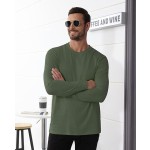 Mens Long Sleeve T-Shirt Supplier - Custom Supima Cotton Printed