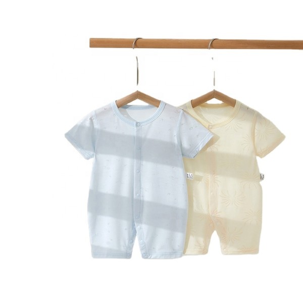 Baby Jumpsuit Manufacturer - Summer Breathable Short-Sleeved