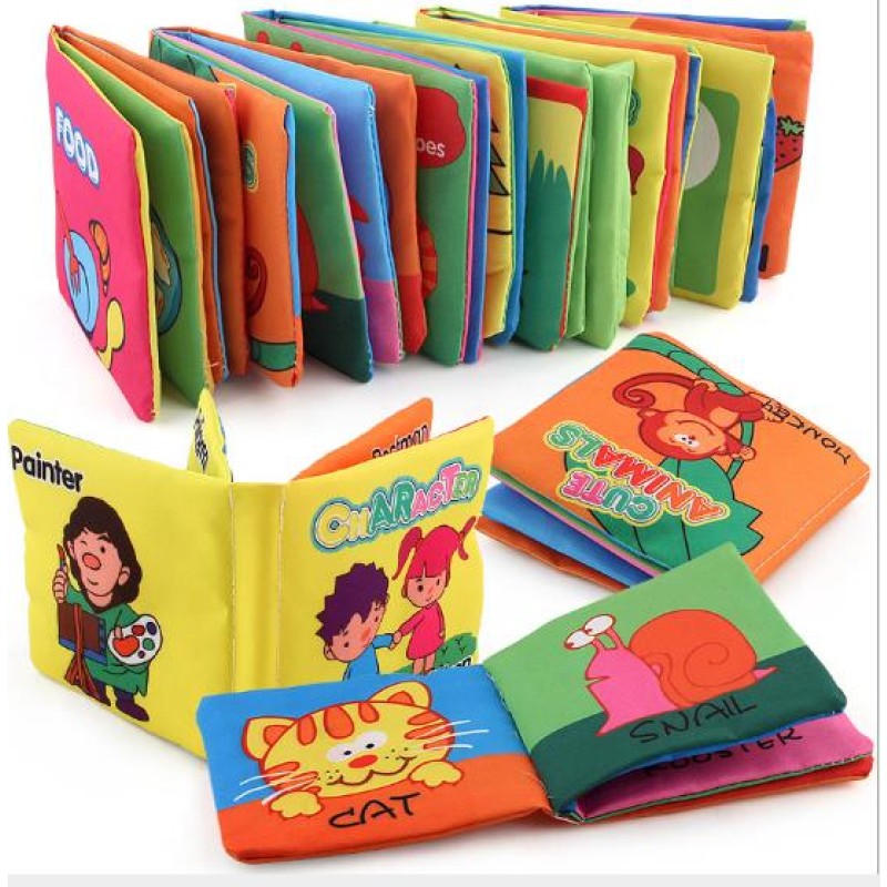 Baby Cloth Book Factory - Soft Educational Toddler Toys
