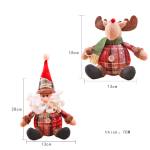 Plush Doll Manufacturer - Snowflake Tree Hanging Ornaments