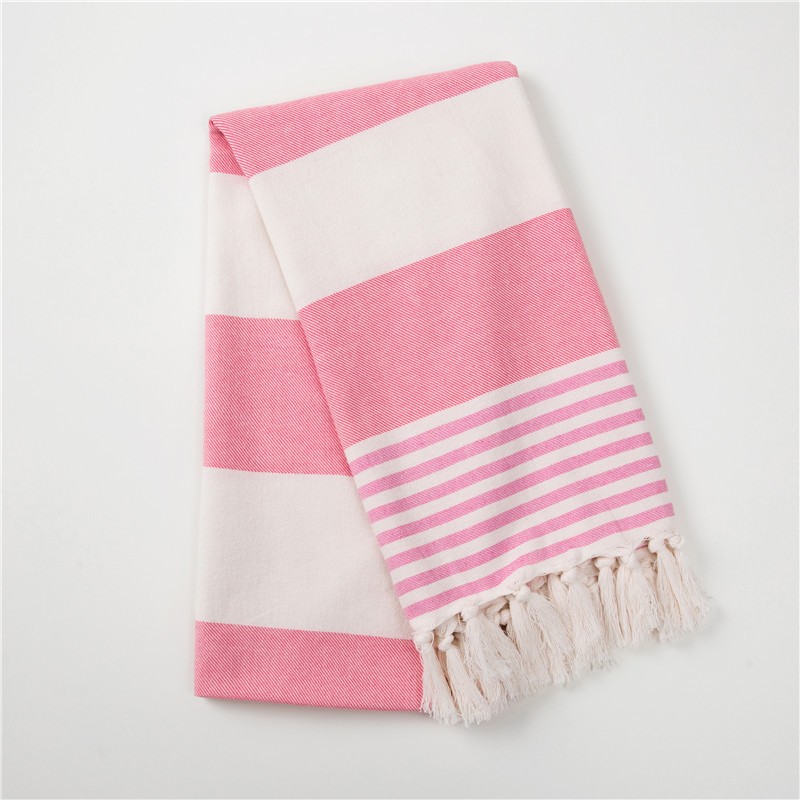 Turkish Bath Towel Manufacturer - 100% Cotton Quick-Dry Striped