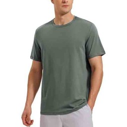 Mens T-Shirt Manufacturer - Factory Custom Supima Relaxed Fit
