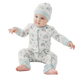 Infant Romper Supplier - Bamboo Knitted Button Closure Jumpsuit