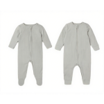 Bamboo Cotton Romper Factory - Unisex Double Zipper ODM Custom