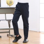 Boys Pants Manufacturer - Casual Khaki Printed Long