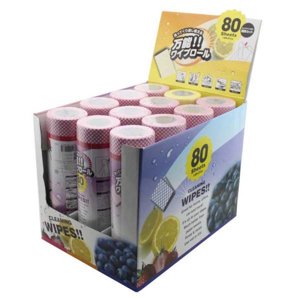 Furniture Wipes Factory - Rolls Packing Wax Polish Cloth