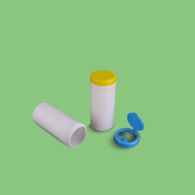 Wipes Container Manufacturer - White Pail Barrel Canister