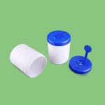 Wipes Container Manufacturer - White Pail Barrel Canister