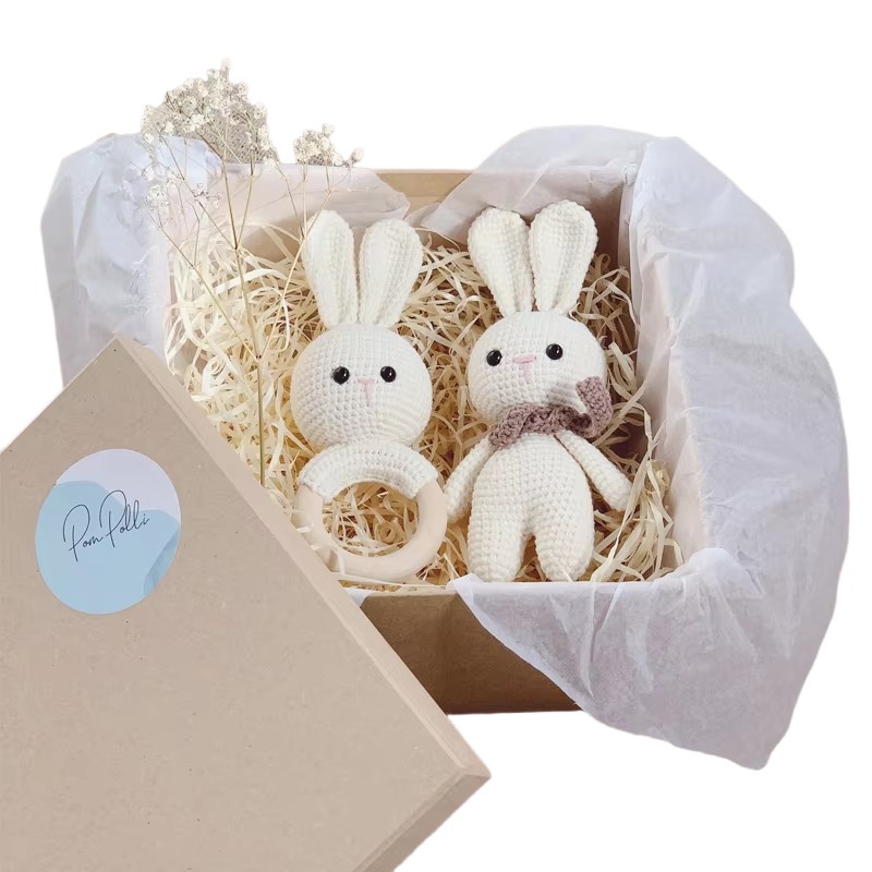 Baby Rattle Supplier - Wholesale Crochet Handmade Bear