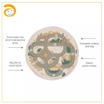 Silicone Puzzle Factory - Cartoon Animal Stacking Toy