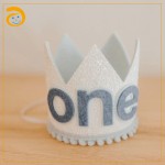 Muslin Crown Factory - Personalized First Birthday Hat