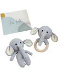 Crochet Baby Toy Supplier - Custom Knitting Elephant Plush
