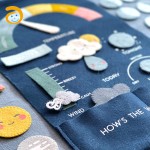 Wooden Stacking Toy Supplier - Creative Rainbow Nordic Game