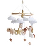 Baby Mobile Manufacturer - Hot Selling Felt Wooden Crib