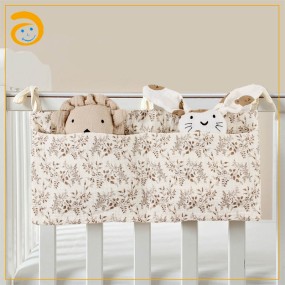 Baby Storage Bag Factory - Organic Cotton Muslin Organizer