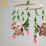 Baby Mobile Supplier - Nordic Felt Animal Pom Pom