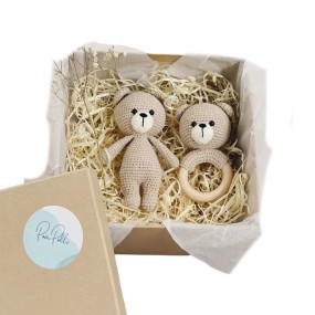 Montessori Toys Factory - Natural Wooden Ring Crochet