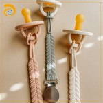 Pacifier Clips Supplier - New Born Round Cord Holder