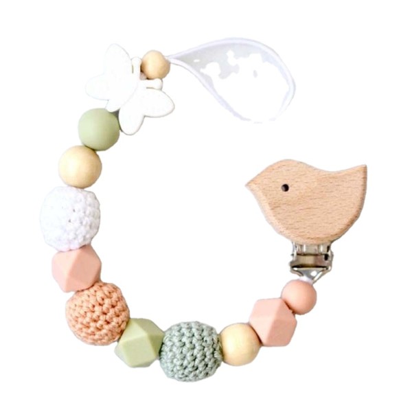 Pacifier Clip Supplier - Custom Bamboo Cotton Muslin