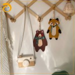 Teether Pacifier Supplier - Heart Silicone Letter Beads