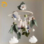 Baby Mobile Manufacturer - Moon Cloud Star Felt Handmade