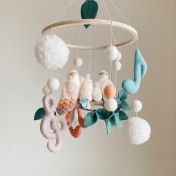 Baby Mobile Manufacturer - Moon Cloud Star Felt Handmade