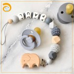 Pacifier Clip Supplier - Custom Bamboo Cotton Muslin