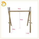 Baby Play Gym Supplier - Foldable Wooden Non-Toxic Bar