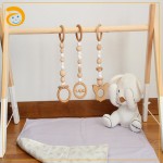 Baby Play Gym Supplier - Foldable Wooden Non-Toxic Bar