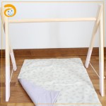Baby Play Gym Supplier - Foldable Wooden Non-Toxic Bar